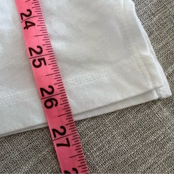 Offline by aerie 100% cotton Short sleeve Logo t shirt tee Ladies medium white - Picture 7 of 7